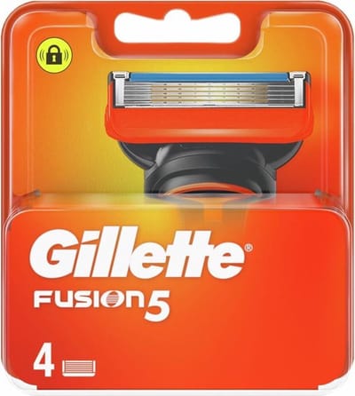 Gillette Fusion 5 - Scheermesjes/Navulmesjes - 4 Stuks
