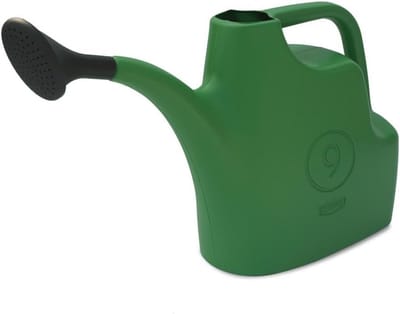 Grote gieter 9 liter voor tuin en planten, lente groen
