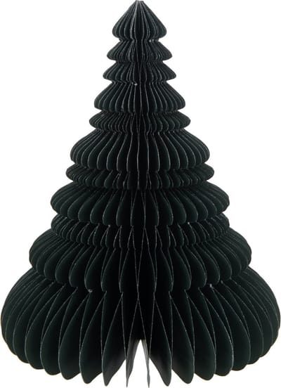 J-Line decoratie Kerstboom Vouwbaar - papier - groen - large - kerstversiering