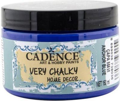 Cadence very chalky home decor anchor blue 150 ml