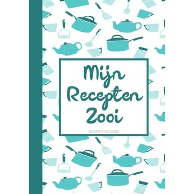 Kerstcadeau Voor Vrouwen, Mannen, Vriendin, Vriend - Recepten Invulboek / Receptenboek - "mijn - Boek Cadeau