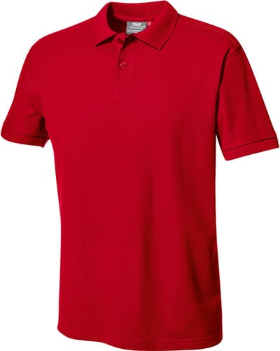 SIR SAFETY SIRFLEX POLO Korte mouw Werkpolo HEREN Rood - 100% Katoen - 200 g/m² - Zacht Afgewerkt