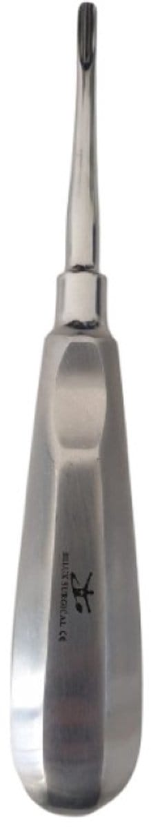 Belux Surgical Instruments / Luxating Elevator 4 mm Recht – Tandheelkundige Wortelhevel – RVS – Extractie Instrument