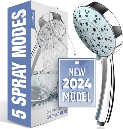 Energy Saving Shower Head / Premium Material - waterbesparende Douchekop