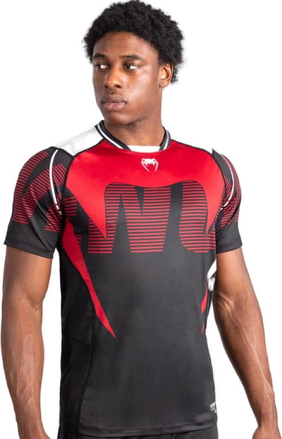 Venum Adrenaline Dry-Tech T-Shirt Rood Zwart - S