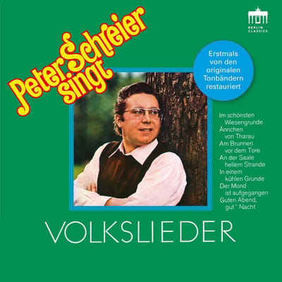 Peter Schreier - Peter Schreier Singt Volkslieder (CD)