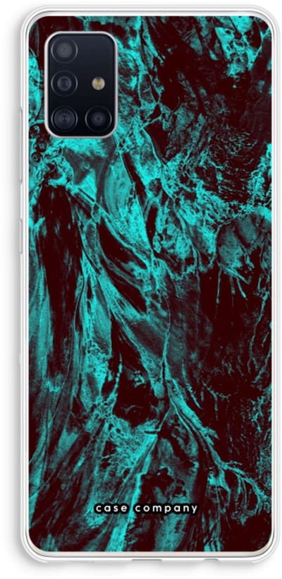 Case Company® - Hoesje geschikt voor Samsung Galaxy A51 4G hoesje - Ice Age - Soft Cover Telefoonhoesje - Bescherming aan alle Kanten en Schermrand
