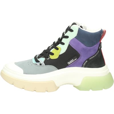 Palladium Pallawave Veterschoenen Hoog - Zwart - Maat 37