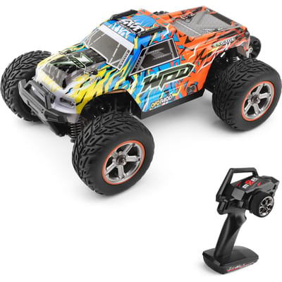204006 Afstandsbediening Auto 1/20 50km/u Hoge Snelheid Off-road Auto 2.4Ghz Vierwielaandrijving Off-road 1 battery oranje