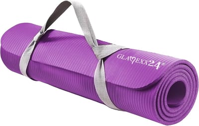 XXL Fitnessmat Yoga Mat - Extra Dikke en Zachte Gym Pilates Mat voor Thuis en in de Studio