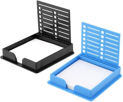 Allecto - Sticky Note Template - Notitiehouder en Sjabloon - Voor Organisatie en Planning - Met 4 Stickers - Handig voor Thuis en Op Kantoor - Incl...
