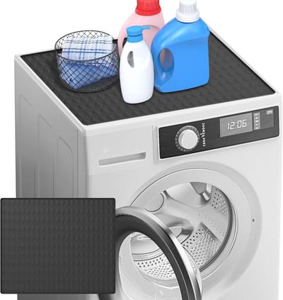 Antislip Wasmachineonderlegger - Siliconen, Waterdicht, 60 x 50 cm - Heavy Duty Afdekking voor Droger, Badkamer en Keuken
