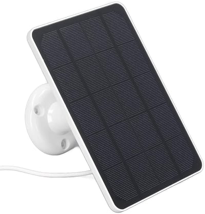 Zonnepaneel - Camera oplader - Apparaten opladen - Type C output - 10W - Zwart
