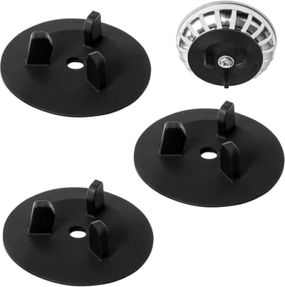 Reserve afdichtingen voor sifon 55 mm - Set van 3 rubberen gootsteen afdichtingen