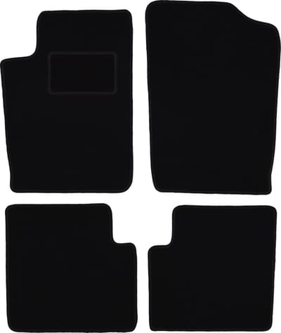 Zwarte veloursmatten voor: Citroën Xsara break, stationwagen, hatchback (1997-2006)