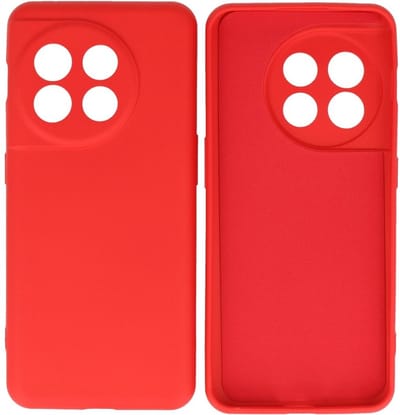Hoesje Geschikt voor de OnePlus 11 - Fashion Backcover Hoesje - Colorful Telefoonhoesje - Rood