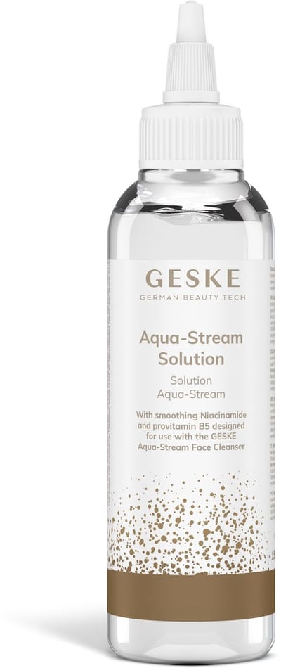 GESKE Aqua-Stream-oplossing | Gebruik met onze Aqua-Stream Face Cleanser | Reinigingsoplossing met Niacinamide & Panthenol | Kalmerende formule | Bestrijdt onzuiverheden | Alle huidtypes
