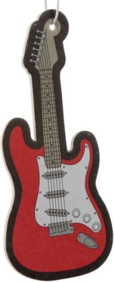Puckator Headstock Gitaar - Luchtverfrisser  Geurverfrisser - Cola Geur