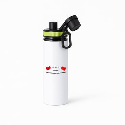 Hacebo® - jij bent de moeder die iedereen zou willen hebben waterfles met draaidop groen - Moeder - geweldige mama - liefste moeder - verjaardag - cadeau - kado - bedankje - geschenk - water fles - 850ML