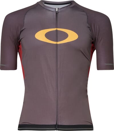 Oakley Apparel Icon 2.0 Korte Mouw Wielertrui Grijs S Man