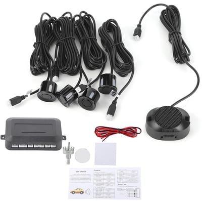 Dailygoods- Radarsysteem achteruitrijhulp - Parkeersensoren - Draadloos - Geavanceerde chipset - Waterdicht - Eenvoudig te installeren - Parkeersensor