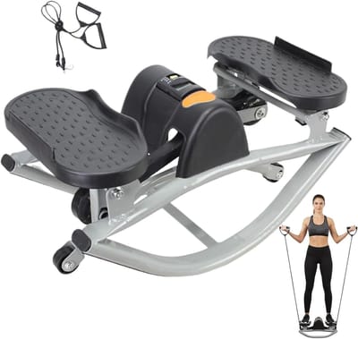 Fitness Stepper - Hometrainer - Thuis Trainen - Zijwaartse Beweging - Compact Ontwerp - Uniek