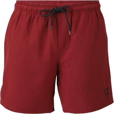 Brunotti Bru-conic Zwembroek Heren - Zwemshort met 4-Way Stretch - Rust Red - S
