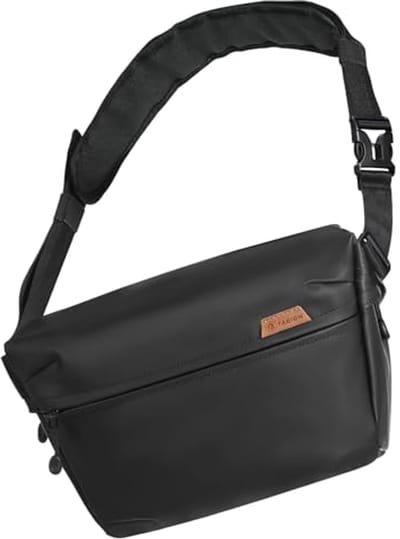 Compacte Schoudertas voor Fotografie - Multifunctionele Crossbody Tas met Verdelers