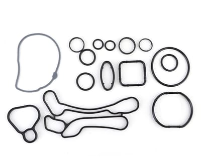 Dailygoods- Oliekoelerpakking Rubber - Vervangingsset 55355603 - Duurzaam - Eenvoudig te installeren - Betrouwbaar - Geschikt voor Insignia/Meriva/Mokka/Zafira/Vectra - Oliekoeler
