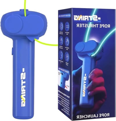 Lasso String Shooter voor Kinderen - Glow in The Dark Speelgoed, Handheld Rope Launcher en Game Shooter String Toy voor Buitenactiviteiten en Avontuurlijke Spellen