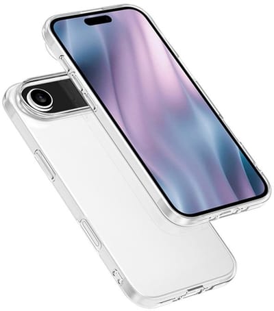 Mobiq - Transparant geschikt voor iPhone 17 Air Hoesje TPU - transparant