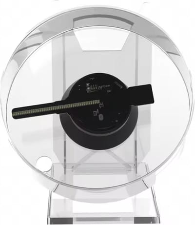 DrPhone HoloSmart - 3D Hologramventilator - Ingebouwde Speaker - Multi Functies - 16GB - Incl. Geheugenkaart - Doorzichtig