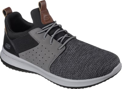 Skechers - Delson Camben - Heren - Sneakers - Grijs
