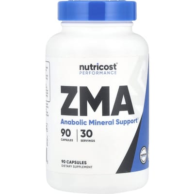 Nutricost, functioneel, ZMA, 90 capsules