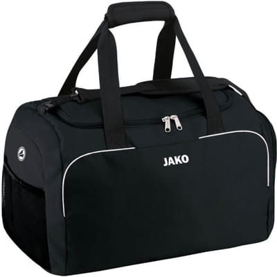Jako Classico (Senior) Sporttas Met Zijvak In Mesh - Zwart | Maat: SR