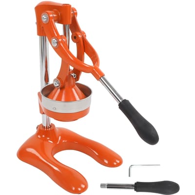 Professionele Citruspers Heavy Duty Comfortabel Premium Handmatige Pers Sinaasappelpers Zilver