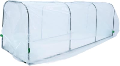 Draagbare Mini Kas - Kweekkas Tent - Planten Kweken - Vorstbestendig Regenbestendig - 50 x 200 cm - Transparant