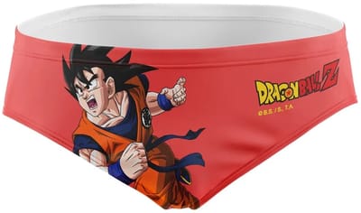 Otso Dragon Ball Z Goku Shenron Zwemslip Rood L Man