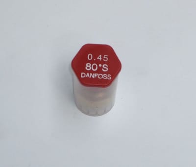 DAIKIN Olie-sproeier Danfoss 0,45-80 graden S voor ROTEX A1 BO 20 tot BJ 2018, 5004600
