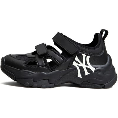 Sandales de sport respirantes confortables MLB Chunky Mask Unisexe Noir 3ASDCH133-50BKS 39 black