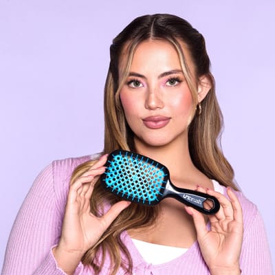 UNbrush - Detangling Hair Brush - Ocean Blue