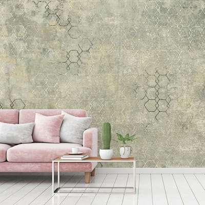 Fotobehang HexagonArt1 DD116705 A.S. Création Atelier 47 | Goedkoop fotobehang