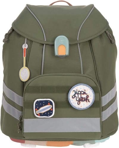 Lässig Schooltas Unique School Set Olive Groene