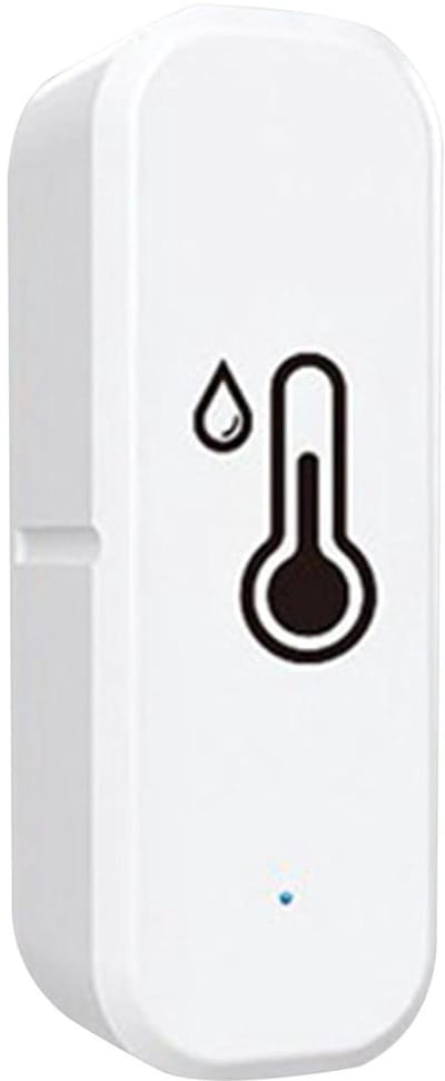 Temperatuur Vochtigheidssensor - Slimme Hygrometer - Klimaat Regulatie - App Meldingen - 7x2.5x2 cm - Wit