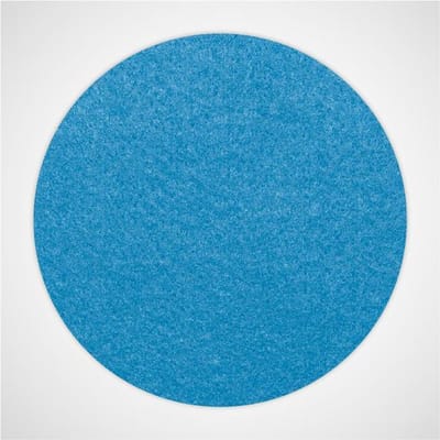 Ronde vilt onderzetter - Lichtblauw - 6 stuks - Ø 10 cm - Glas onderzetter - Cadeau - Woondecoratie - Woonkamer - Tafelbescherming - Onderzetters Voor Glazen - Keukenbenodigdheden - Woonaccessoires - Tafelaccessoires