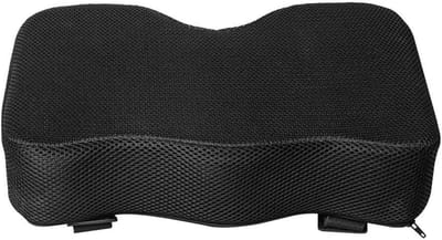 Zadelkussen Roeimachine - Comfort Zitting - Intensief Trainen - Extra Dikke Vulling - 32x22x7cm - Zwart