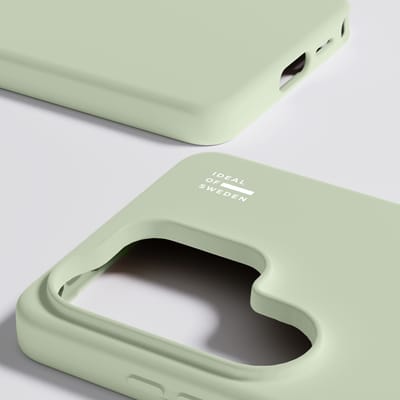 iDeal of Sweden Silicone Case geschikt voor MagSafe geschikt voor Samsung Galaxy S26 Ultra - Sage Green
