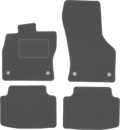 Grafiet automatten voor: Volkswagen Passat B8 sedan, stationwagen, variant, alltrack (2015-)