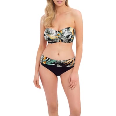Zwemshortje met beugel en detail voor dames Fantasie Bamboo Grove