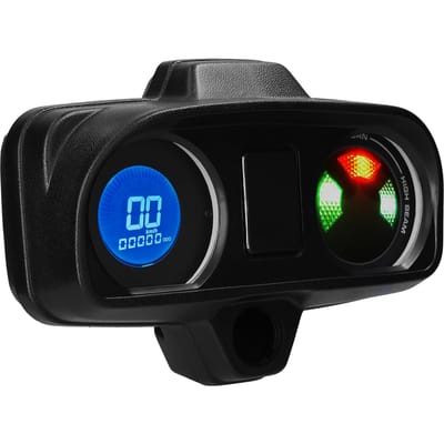 LCD Motorfiets Snelheidsmeter Kilometerteller 10000 RPM 199 KMH Elektrische Toerenteller Brandstof Niveau Guage 12 V